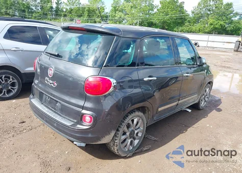 2015 Fiat 500L Lounge from USA, damaged, VIN ZFBCFACH6FZ035281